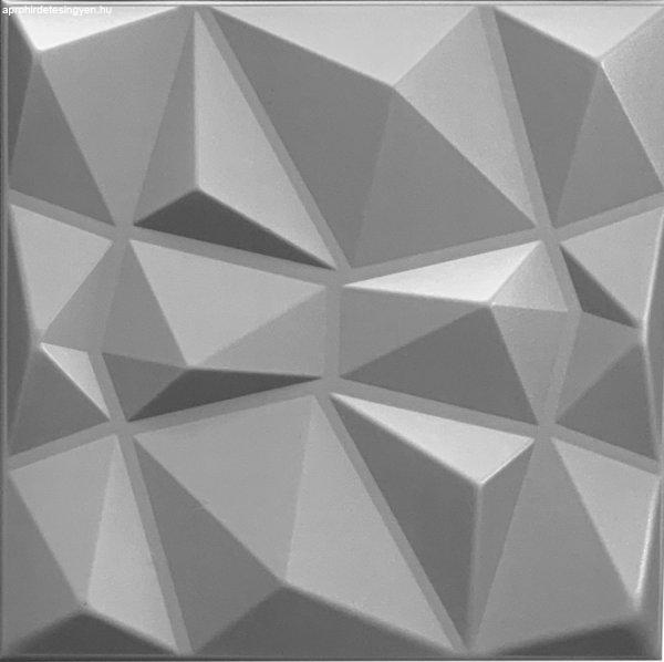 Polistar Diament szürke polisztirol 3D panel, beltéri falburkolat (50x50cm),
hungarocell dekor