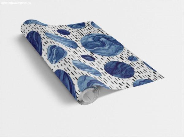 AQUA DOTS vízcseppek kék mintás 45cm x 15m Vénilia Décor öntapadós
tapéta