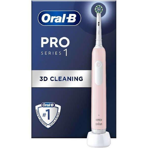 Oral-B Pro Series 1 Elektromos fogkefe, Rózsaszín