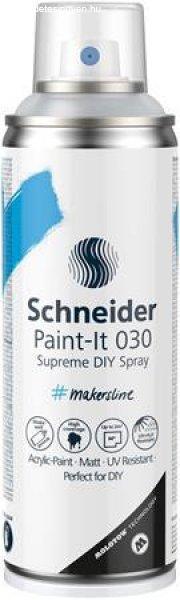 Akrilfesték spray, 200 ml, SCHNEIDER "Paint-It 030", átlátszó matt
bevonat