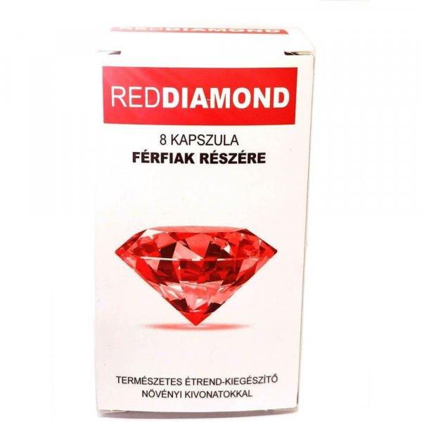 Red Diamond - természetes étrend-kiegészítő férfiaknak (8 db)