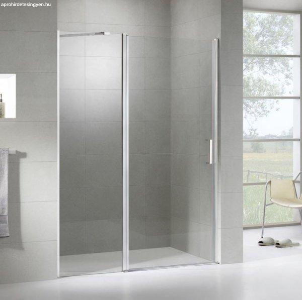 Wellis Pure 90x190 cm, nyílóajtós zuhanyfal - Easy Clean bevonattal
