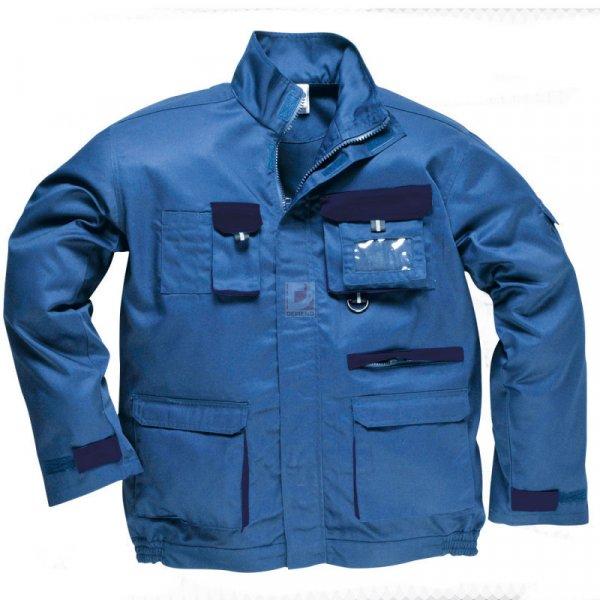 Portwest Texo kétszínű kabát (royal kék 3XL)