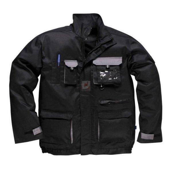 Portwest Texo kétszínű kabát (fekete 2XL)