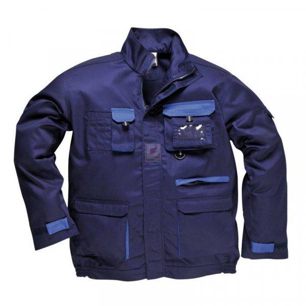 Portwest Texo kétszínű kabát (tengerészkék XL)