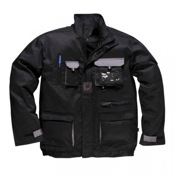 Portwest Texo kétszínű kabát (fekete S)