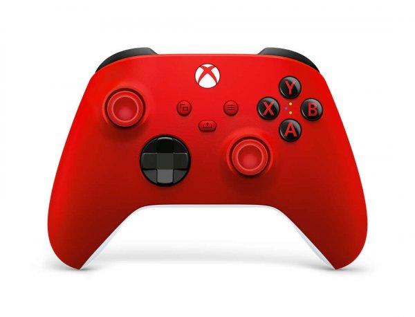 Microsoft Pulse Red Vörös Bluetooth/USB Gamepad Analóg/digitális Xbox, Xbox
One, Xbox Series S, Xbox Series X