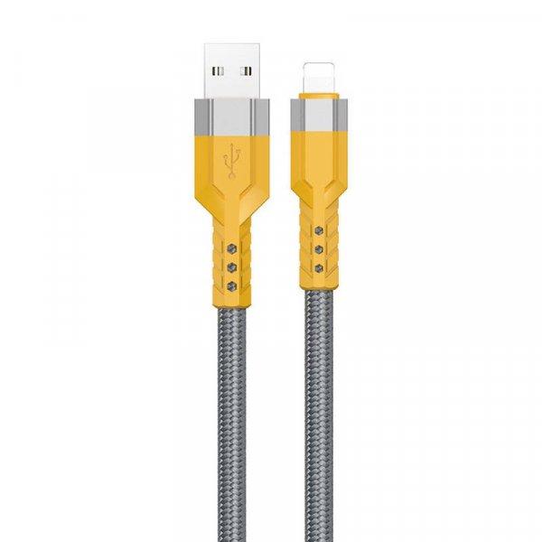 Dudao L23AL 30W 1 m USB-Lightning kábel (szürke)