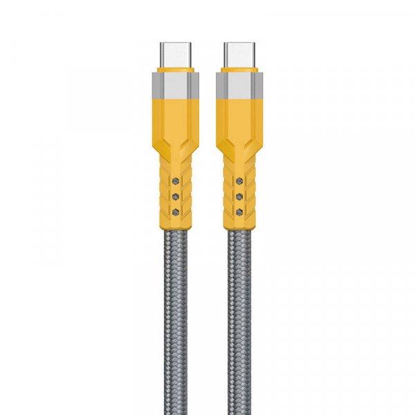 Dudao L23CC 120 W USB-C – USB-C kábel 1 m (szürke)