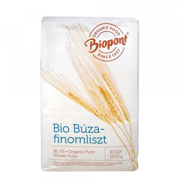 Biopont bio finom fehér búzaliszt bl-55 1000 g