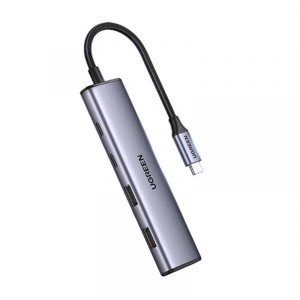 HUB UGREEN CM473 USB-C adapter 2x USB-A, 2x USB-C