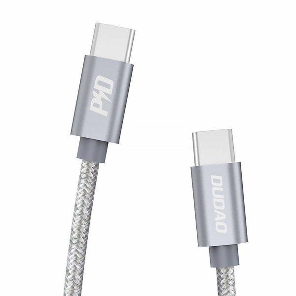 USB-C to USB-C kábel Dudao L5ProC PD 45W, 1m (gray)