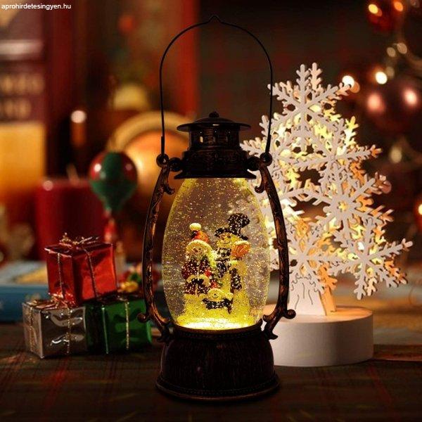Karácsonyi LED felakasztható lámpás - zenélő2