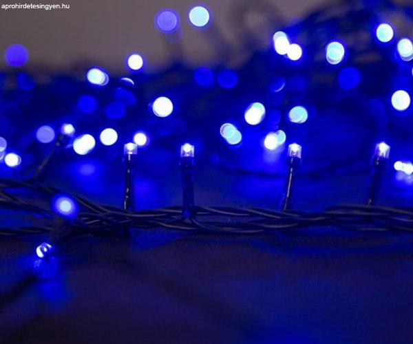 Lánc MagicHome Karácsony Serpens, 100 LED kék, 8 funkció, 230 V, 50 Hz,
adapterrel, IP 44, külső, me