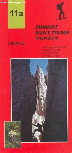 11a - Samarske Bijele Stijene turistatérkép - Smand