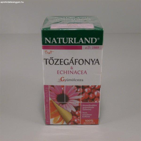 Naturland gyümölcstea tőzegáfonya-echinacea 20x2g 40 g