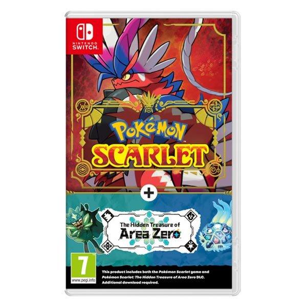 Pokémon Scarlet + Area Zero DLC - Switch