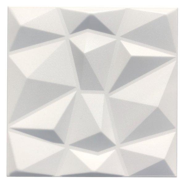 12 m2 Polistar Diament fehér  polisztirol 50x50 cm falburkolat csomagajánlat