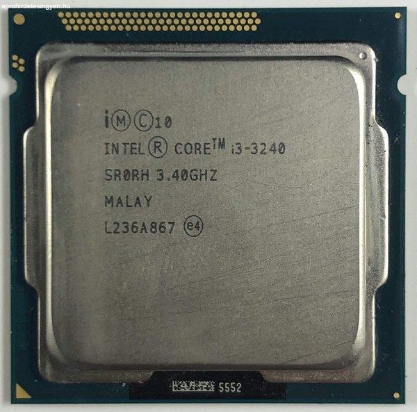 Intel Core i3-3240 használt számítógép processzor