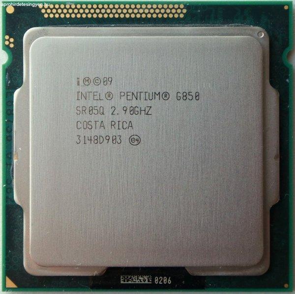 Intel Pentium G850 használt számítógép processzor