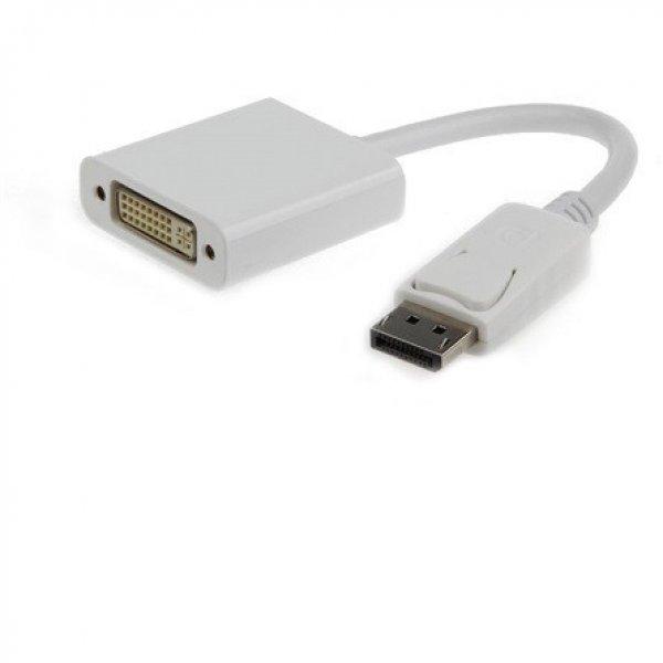 Gembird Displayport -> DVI-I M/F adapter 0.15m fehér