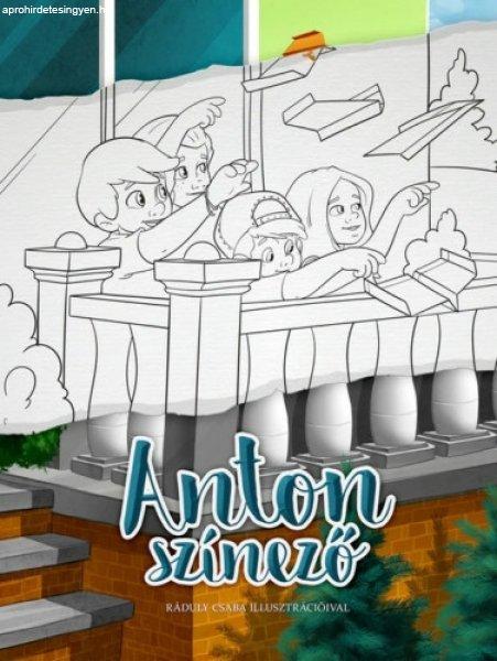 Anton színező - 32 oldal - Téti István