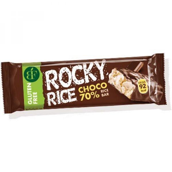 Rocky Rice Choco puff.rizsszelet étcsokoládés 70% 18g