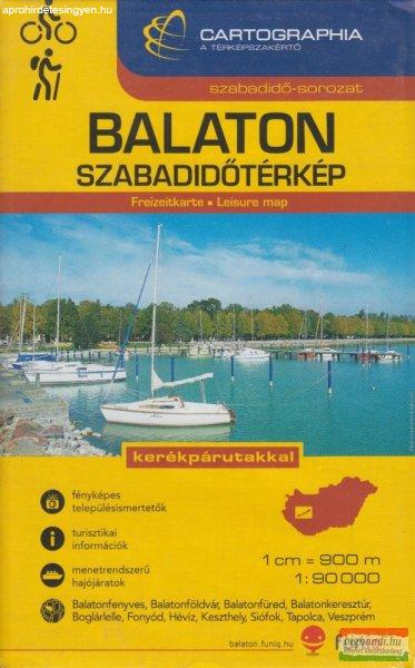 Balaton szabadidőtérkép 1:90 000