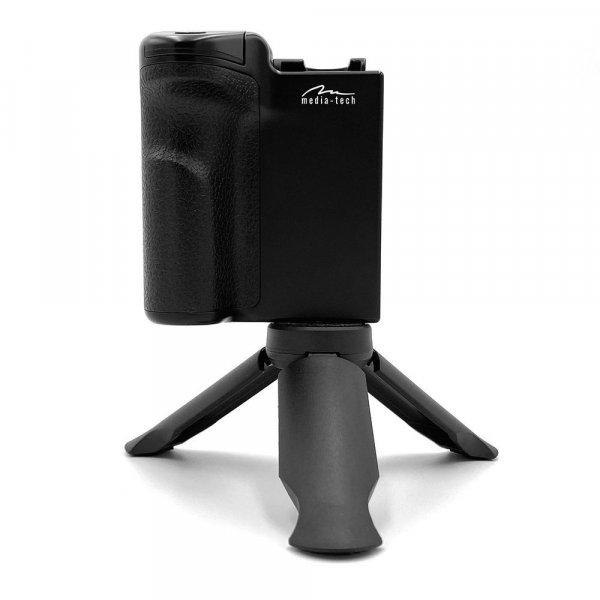 Media-Tech MT5543 Gripod Okostelefon tartó + asztali állvány + Bluetooth
távirányító Black
