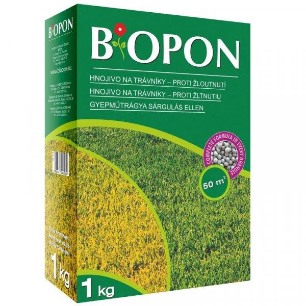 Biopon Gyepműtrágya 1kg Biopon Granulátum 50 M2-Re Elegendő Többkomponensű
Professzionális Ásványi Tápanyag Fűgyepre Sárgulás Ellen - B1175