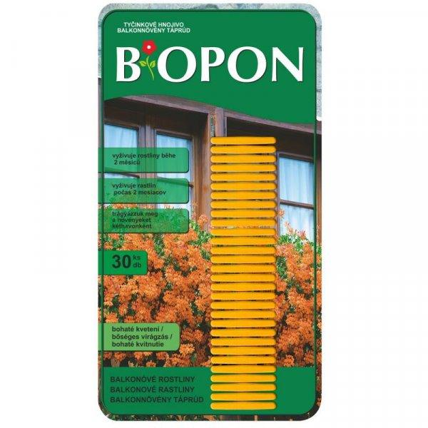 Biopon Balkonnövény Táprúd 30db  Biopon Növény Táp Növekedés És Szín
Serkentő Növényekhez - B1212