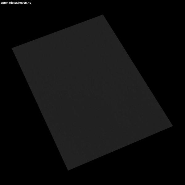 Dekor karton 2 oldalas 48x68cm, 300g. 25ív/csomag, Bluering® fekete 