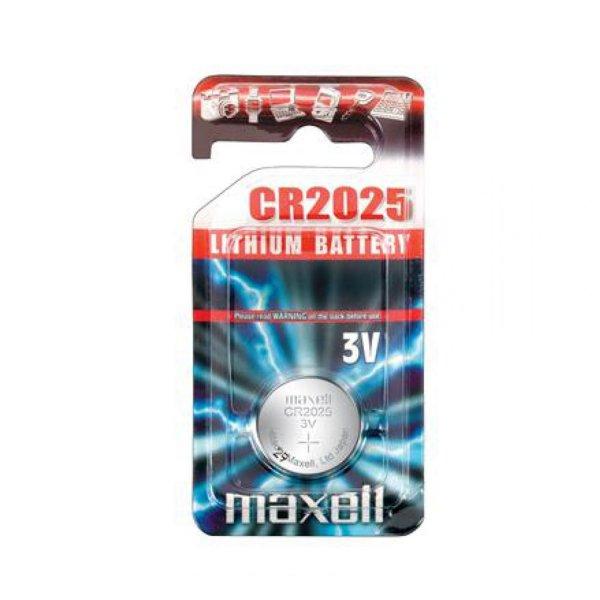 Elem CR2025 lithium 1 db/csomag, akasztós bliszterben Maxell 