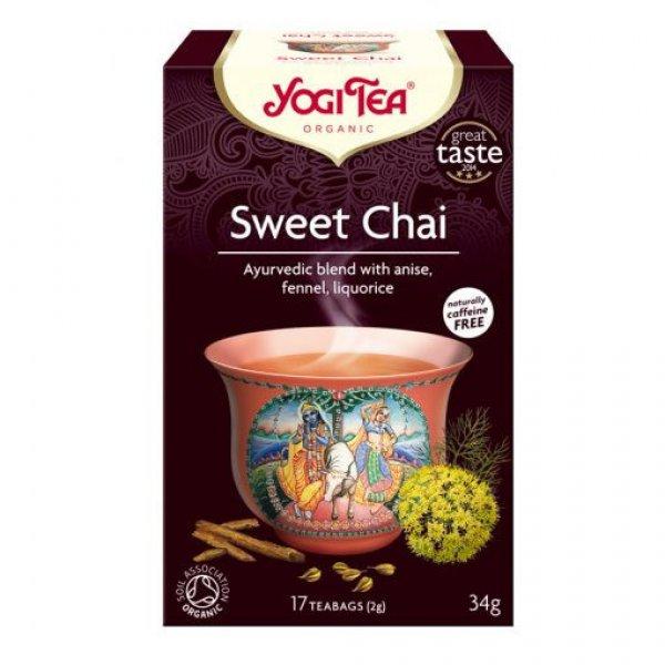 Yogi bio tea édes chai 17x2 g 34 g