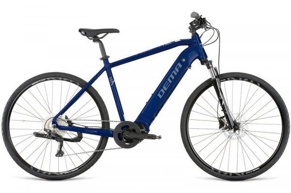 Kerékpár Dema E-LLIOT SPORT blue - silver M/18'