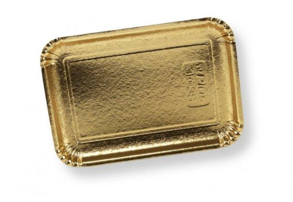 150 db arany színű téglalap alakú tortaalátét karton 21*30 cm