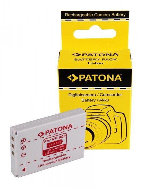 KONICA kamera akku E40/E50 D4 DC-E43 NP900 utángyártott (Patona)3,6V 650mAh