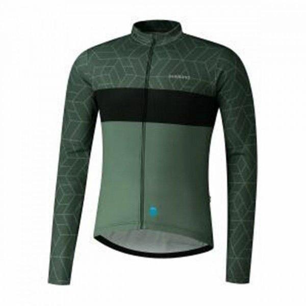 Férfi Sport kabát Shimano Vertex Printed Zöld XL