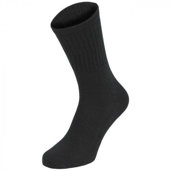MFH Army zokni, fekete, félhosszú, 3 csomagban