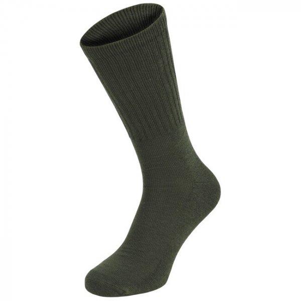 MFH Army zokni, OD zöld, félhosszú, 3 csomagban