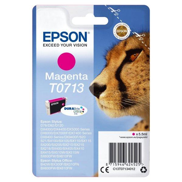 Epson T0713 tintapatron magenta ORIGINAL 