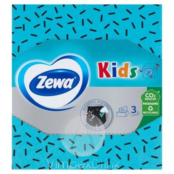 Zewa Deluxe Papírzs doboz. 3rét Kids 60db