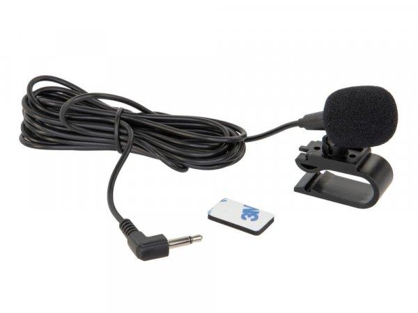 Mikrofon Bluetooth kihangosítóhoz 3,5mm Jack(m) csatlakozóval többféle
autórádióhoz