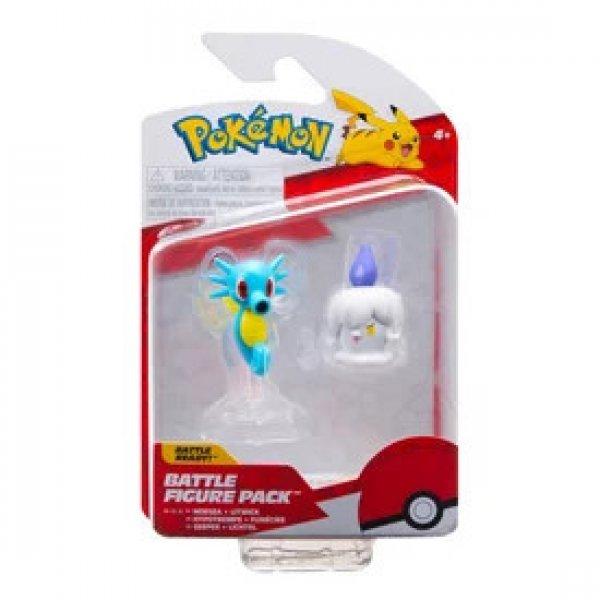 Pokémon figura csomag - Litwick & Horsea 5 cm