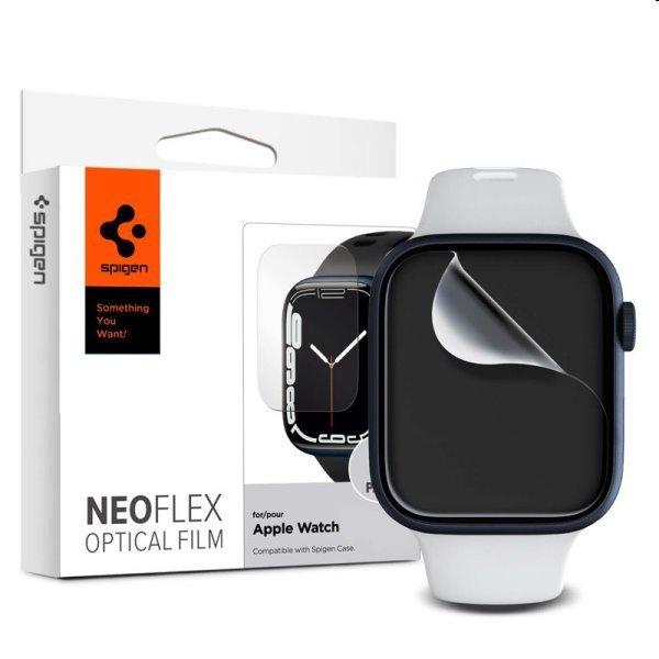 Védőfólia Spigen Film Neo Flex for Apple Watch 7, 45 mm, 3 darab