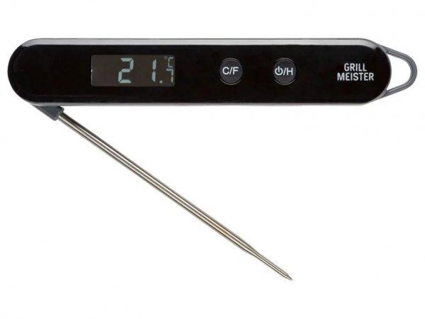 Grill Meister 360128 digitális inox Barbecue grillhőmérő, húshőmérő,
hústű hőmérő, maghőmérő 