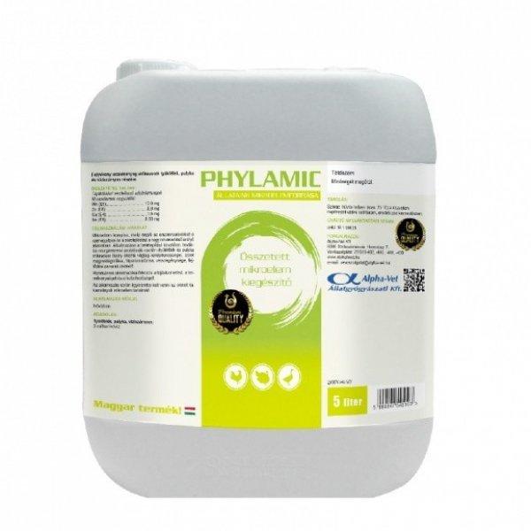 PHYLAMIC 5 L összetett mikorelem kiegészítő, házityúk és pulyka részére