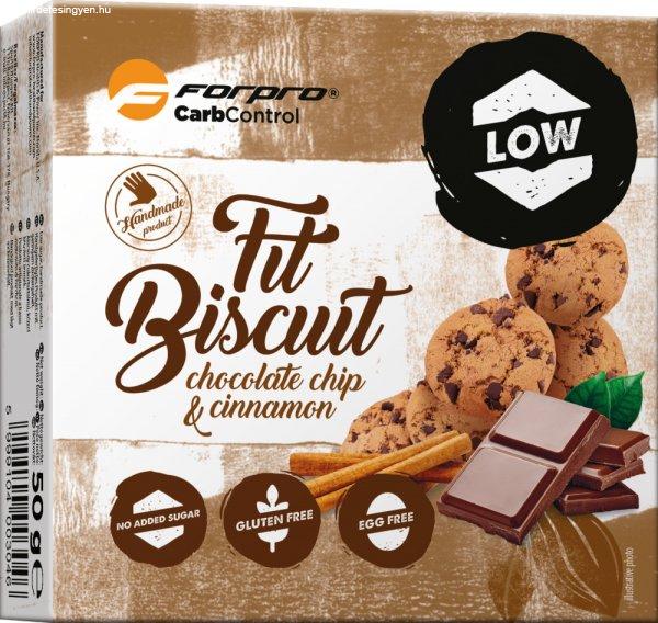 FORPRO Fit Biscuit Chocolate Chip-Cinnamon 50g