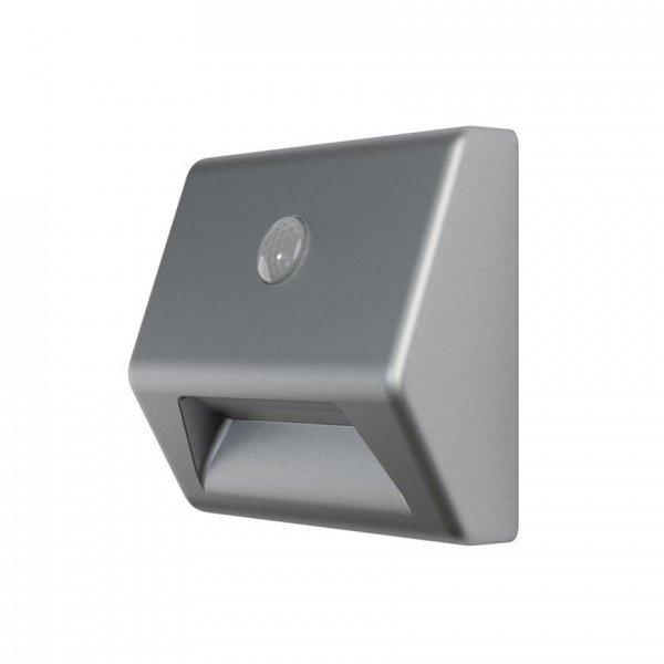 LEDVANCE NIGHTLUX® Stair Silver lámpa, mozgásérzékelővel, 3xAAA, 84x28x73
mm