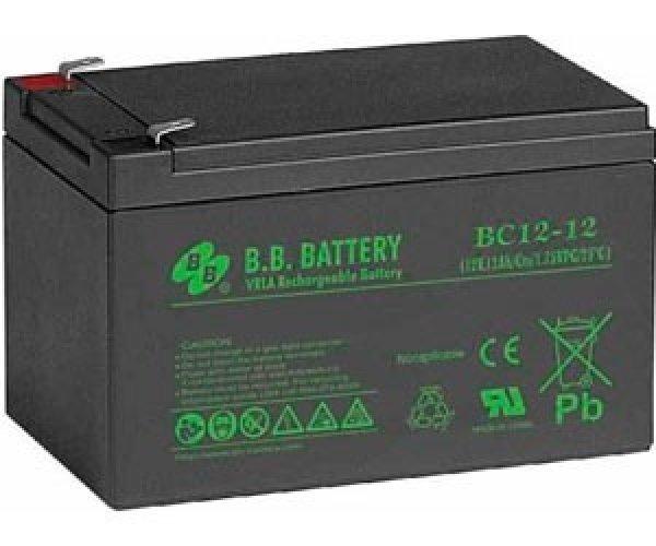 B.B. Battery BC12-12 12V 12Ah zselés akkumulátor
